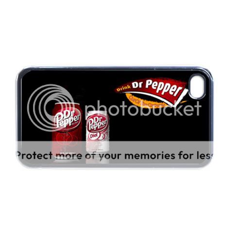 designs optional iphone 4 black case dp001 dr pepper 001