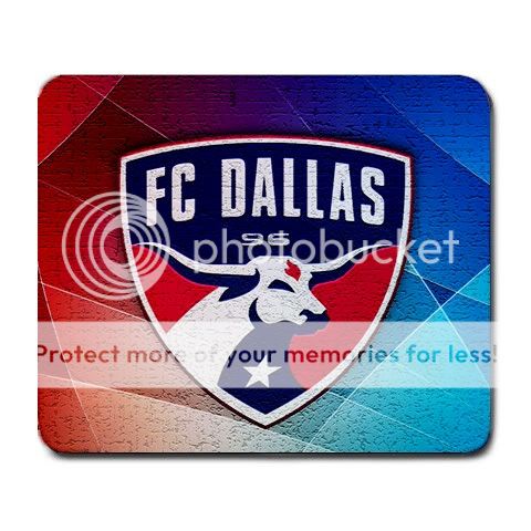 fc dallas rectangular mouse pad mat