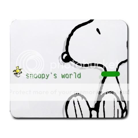 New Hot Snoopy's Dog World Mouse Pad Mats Collection