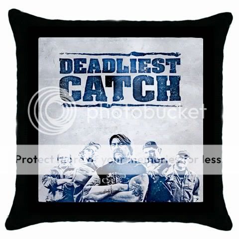 New* HOT DEADLIEST CATCH CAPTAIN Throw Pillow Case  