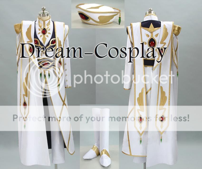 the costume full set comes with hat and shoe covers