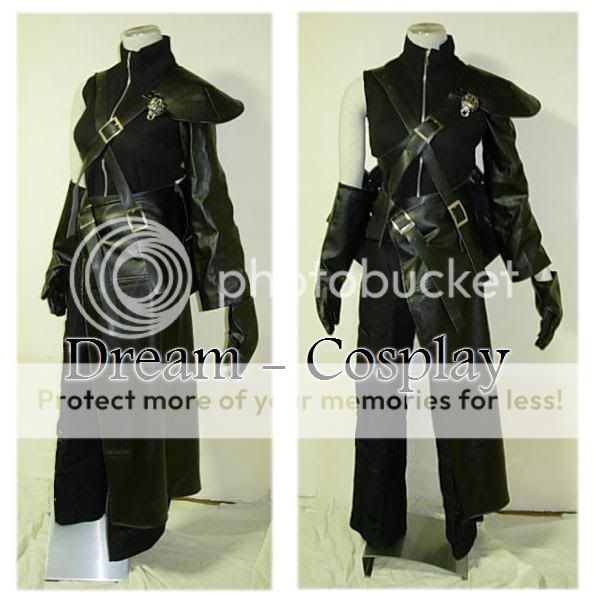 Final Fantasy VII Advent Cloud Strife Cosplay costume  