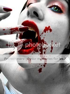 bloody vampire girl Pictures, Images and Photos